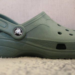 Crocs Teal Womens 8-9 Mens 6-7 Like New Shoes Green